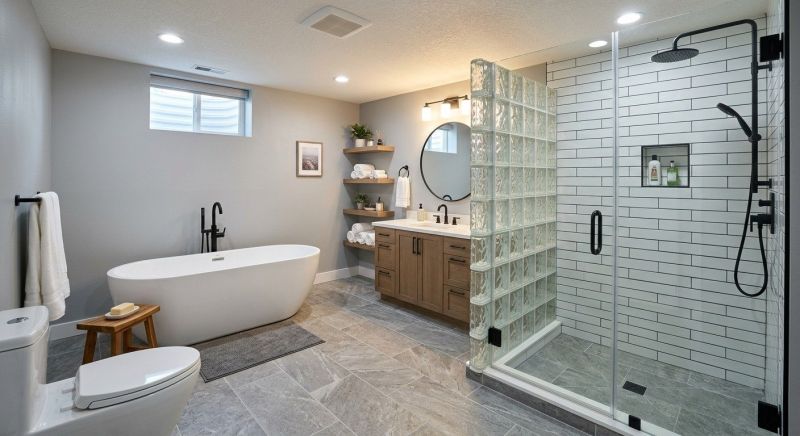 Basement Bathroom Remodeling in Sumner County, TN